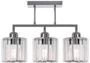 Lampada Pensile Glamour Cromo 3xe27 392228