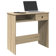 vidaXL Scrivania Rovere Sonoma 80x40x75 cm in Legno Multistrato