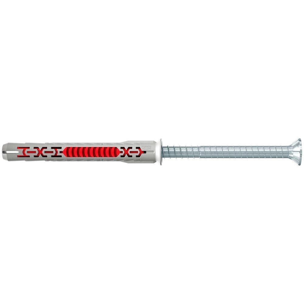 Fischer 562155 DuoXpand-T Tassello di espansione 10 mm 80 mm colore Grigio