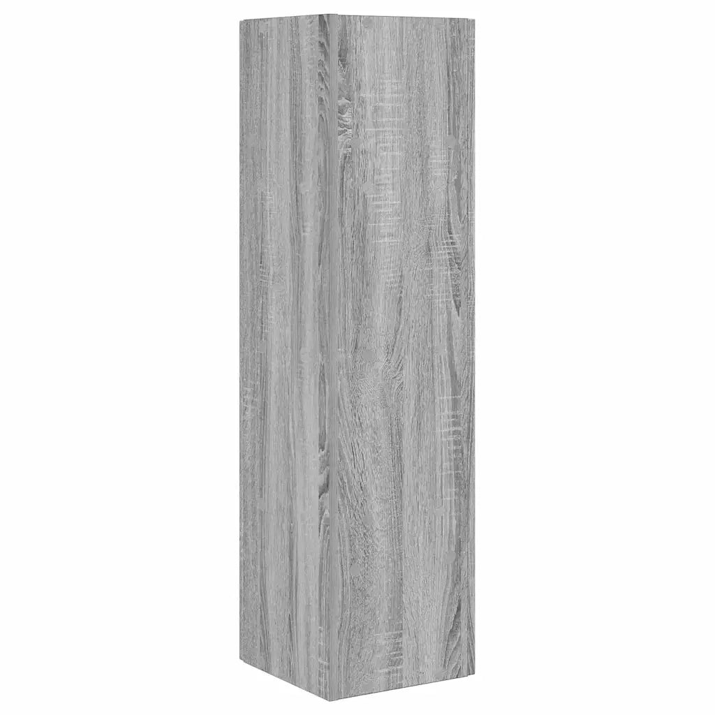 Mobile angolare Grigio Sonoma 27,5x27x102cm Legno multistrato