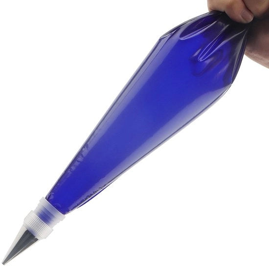 Set di sacchetti per spolvero 150 pezzi 20 pollici - Sacchetti per spolvero da gettare - Sacchetti spolvero robusti - Resistenti allo scavo - Per decorazione di torte - Materiale LDPE duraturo - Sacchetti per glasur