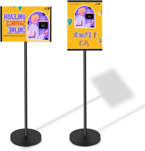 Posterstandaard Premium per Matrimoni e Eventi - A3 formato - Posterstandaard con telaio per disegno (1 pezzo)