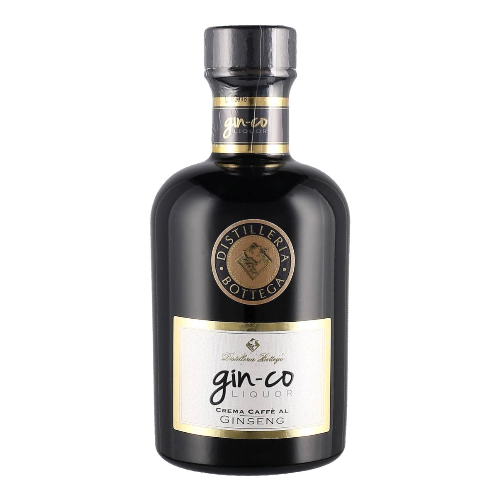 Bottega gin-co liquor crema caffe al ginseng in bottiglia da 500 ml