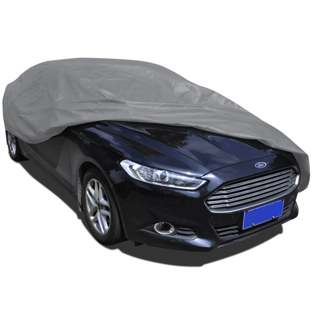 Telo copriauto per metà tessuto non tessuto lunghezza 432 cm grigio 3402009