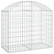 Cesto Gabbione ad Arco 100x50x80/100 cm Ferro Zincato