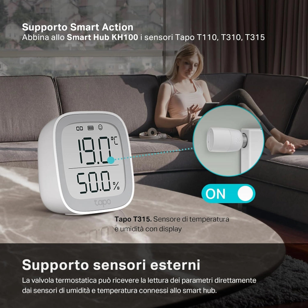 Valvola Termostatica Smart e Hub - Starter Kit Kasa TP-Link