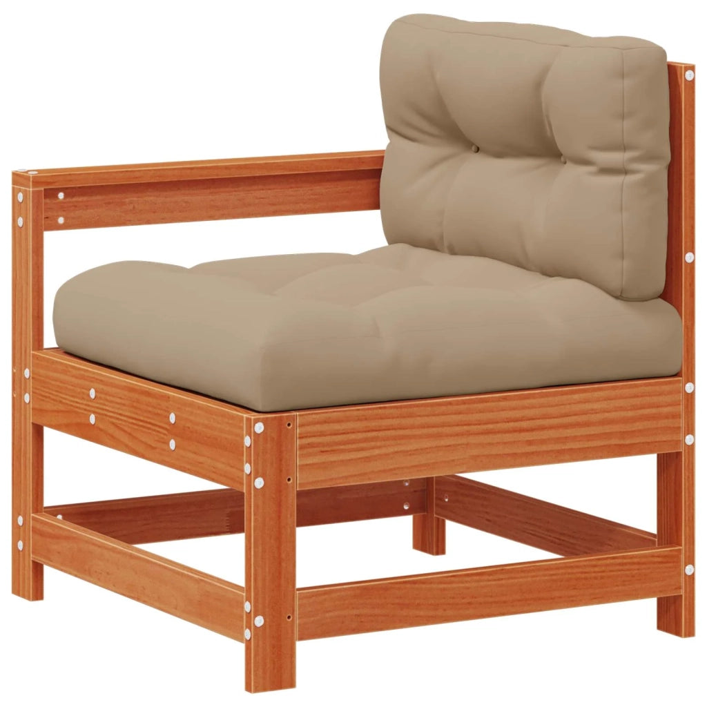 Set Lounge da Giardino 10 pcs Marrone Cerato