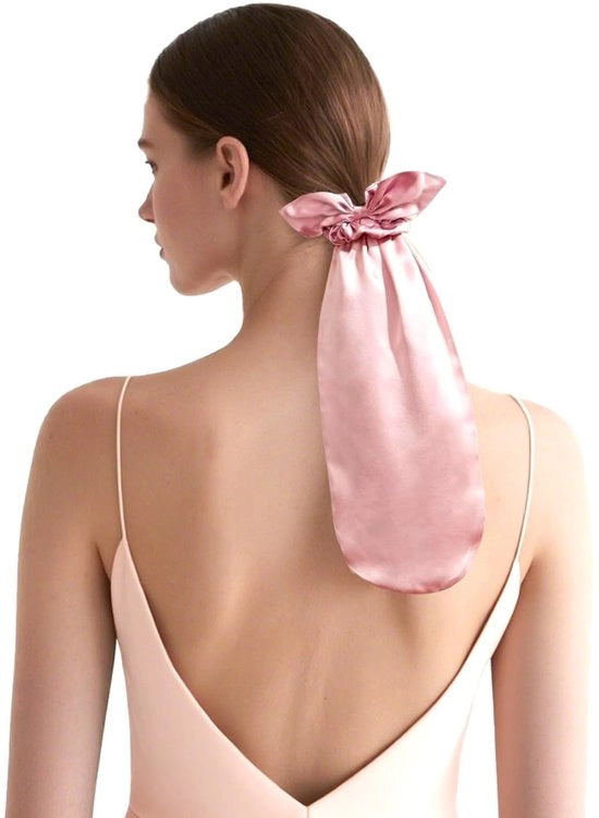 Muta in set per coprire i capelli durante il sonno, elastici per capelli in set con cappuccio in seta, copertura per capelli in seta regolabile per capelli lunghi, senza spigoli, liscio