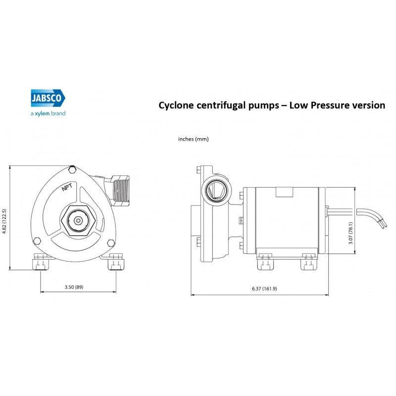 POMPA CYCLONE LP 12V NPT 50840-0012
