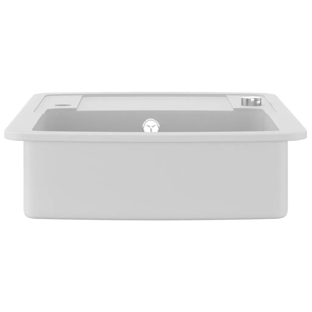 Lavello da Cucina in Granito Vasca Singola Bianco CFW2793324