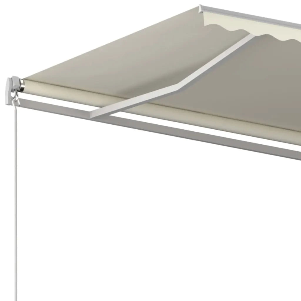 Tenda da Sole Retrattile Manuale 500x300 cm Crema cod mxl 62201