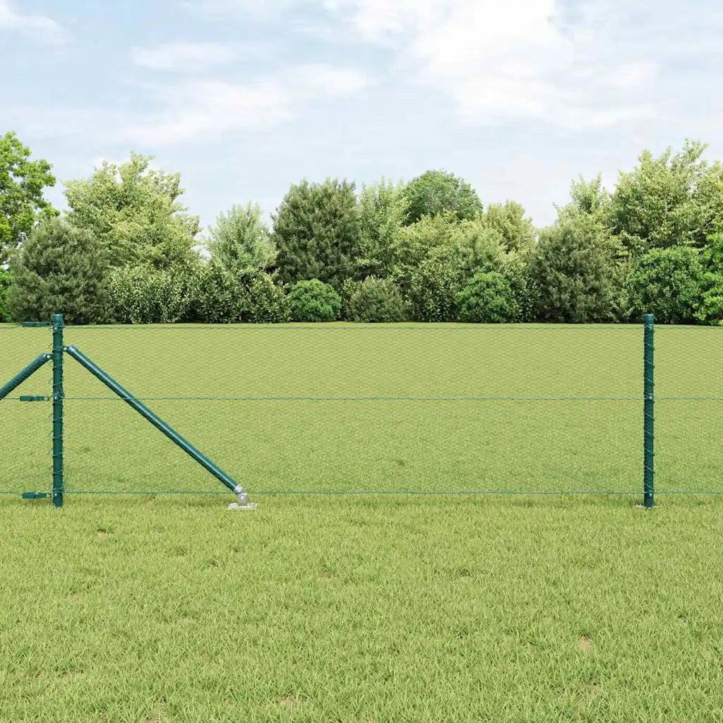 Palo della recinzione Verde 100 x 0,8 m (mesh da 13 mm)