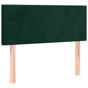 Testiera | Testata Verde scuro 90x5x78/88 cm in Velluto