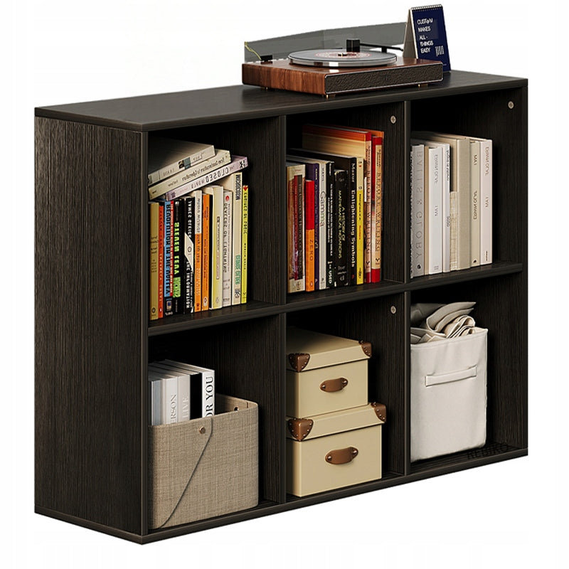 SCAFFALE APERTO COMÒ KOSTKA 3x2 CAPIENTE LOFT PER LIBRI DA UFFICIO NERO