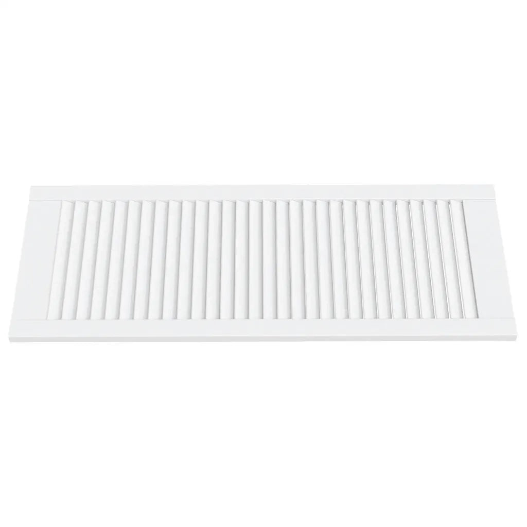 Ante a Lamelle 2 pz Bianche 99,3x39,4 cm in Legno di Pino 151170