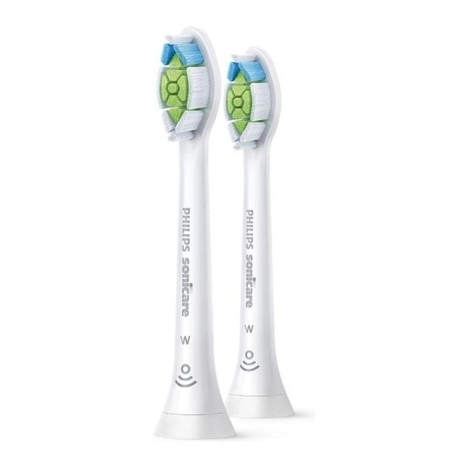 Philips Sonicare W2 Optimal White HX6062/10 2x Testine bianche per spazzolino sonico