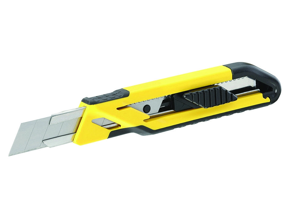 CUTTER GRANDE MM.18 CON GUIDA IN ACCIAIO E BLOCCAGGIO RAPIDO- - (STHT10266-1) - 12 pezzi STANLEY