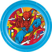 Piatto Piano in plastica Spiderman Marvel