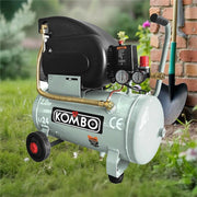 COMPRESSORE ELETTRICO PER ARIA COMPRESSA 230V-50HZ SERBATOIO 24LT 2800 RPM PRESSIONE MASSIMA 8 BAR 550X270X590 MM