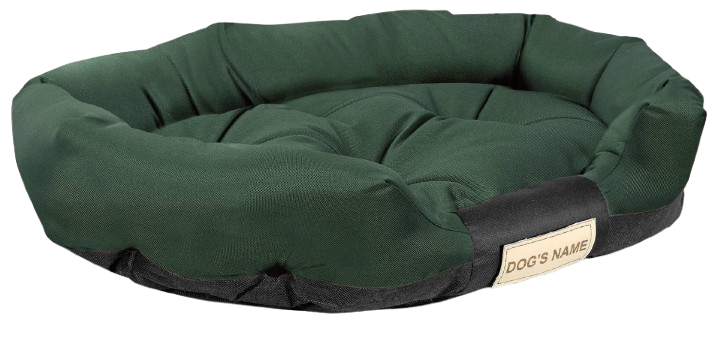 AIO FACTORY XL Letto per cani 115x95 cm Personalizzabile Impermeabile Verde
