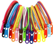 30 Cinturini con Zip con Giochi Sensoriali per Ridurre lo Stress per Ragazzi Gioielli di Moda e Regali Perfetti