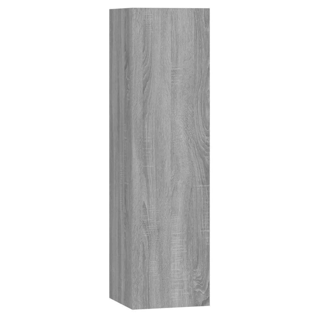 Set di Mobili Porta TV 7 pz-Set di 7 Credenza per TV Grigio Sonoma in Legno Multistrato 227303