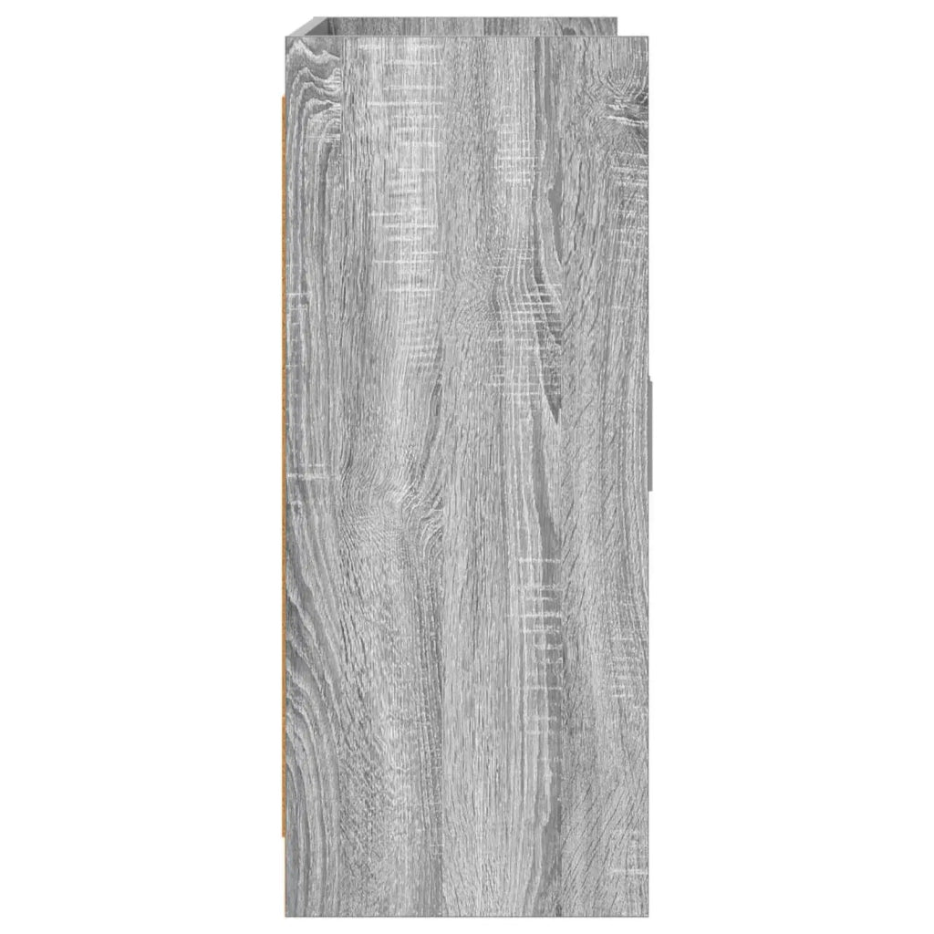 Credenza Sonoma grigio 98,5 x 33 x 80 cm Legno ingegnerizzato 8011128