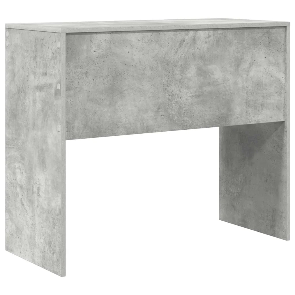 Scrivania | Tavolo da Ufficio Grigio cemento 90 x 40 x 76 cm