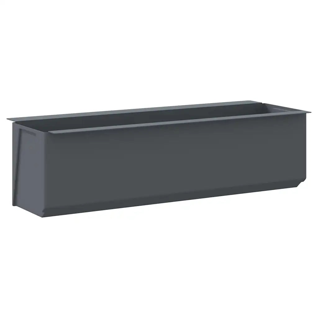 Fioriere per Europallet 12 pz Grigio 36x13,5x9,5 cm in PP 318302