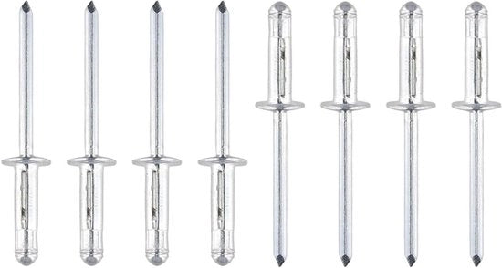 100 pezzi di viti a clip blindate in acciaio per metallo legno plastica - viti a clip durature per fissaggio sicuro