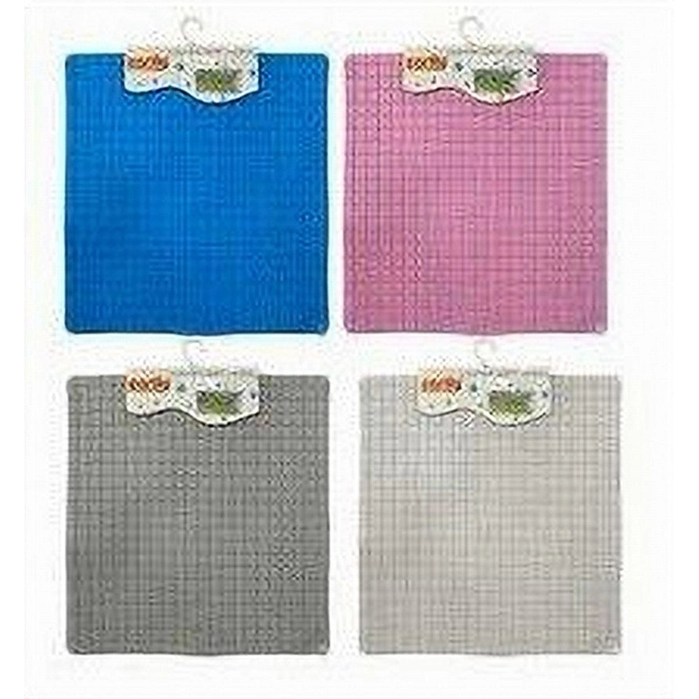 Trade Shop - Tappeto Tappetino Pvc Antiscivolo Quadrato Per Vasca Bagno Doccia 50x50 Cm 59321 -