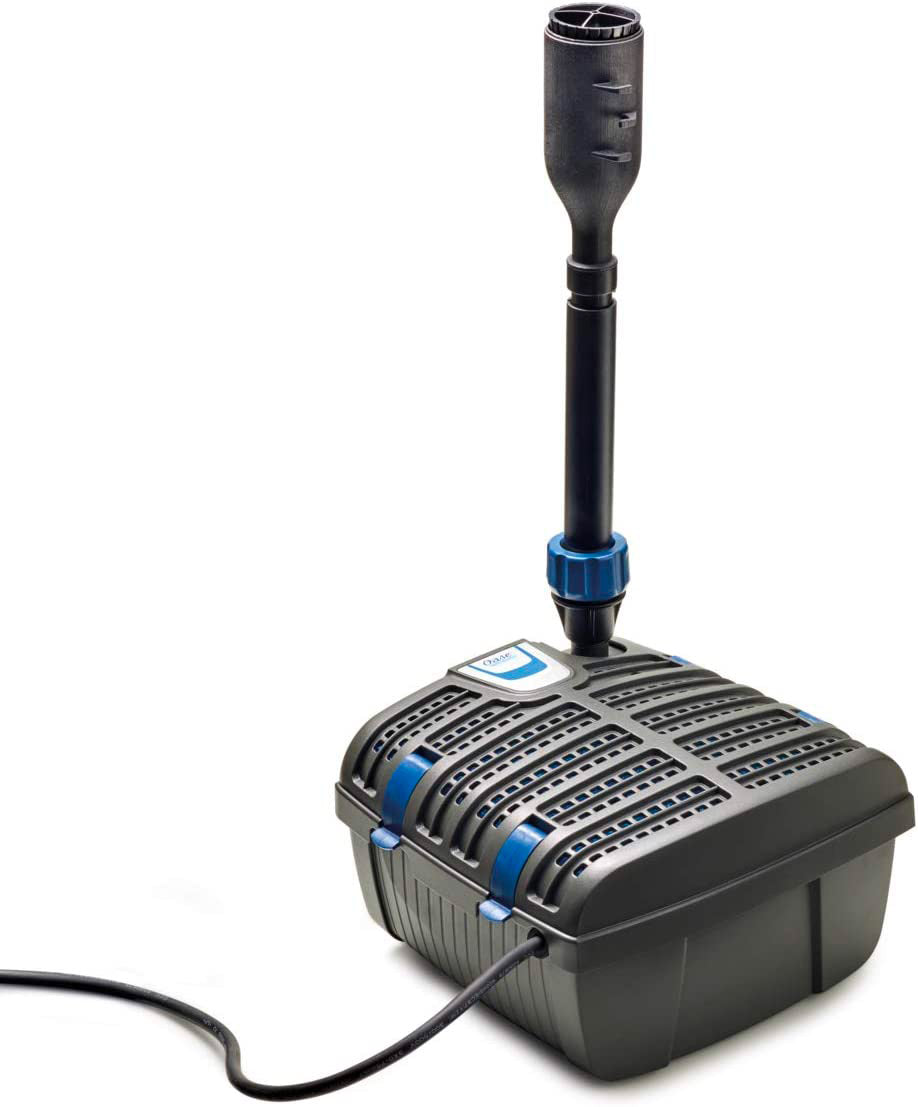 Kit Laghetto Artificiale + Pompa Filtro da Giardino 185x115x36 cm in Polietilene 270 Litri Azzurro