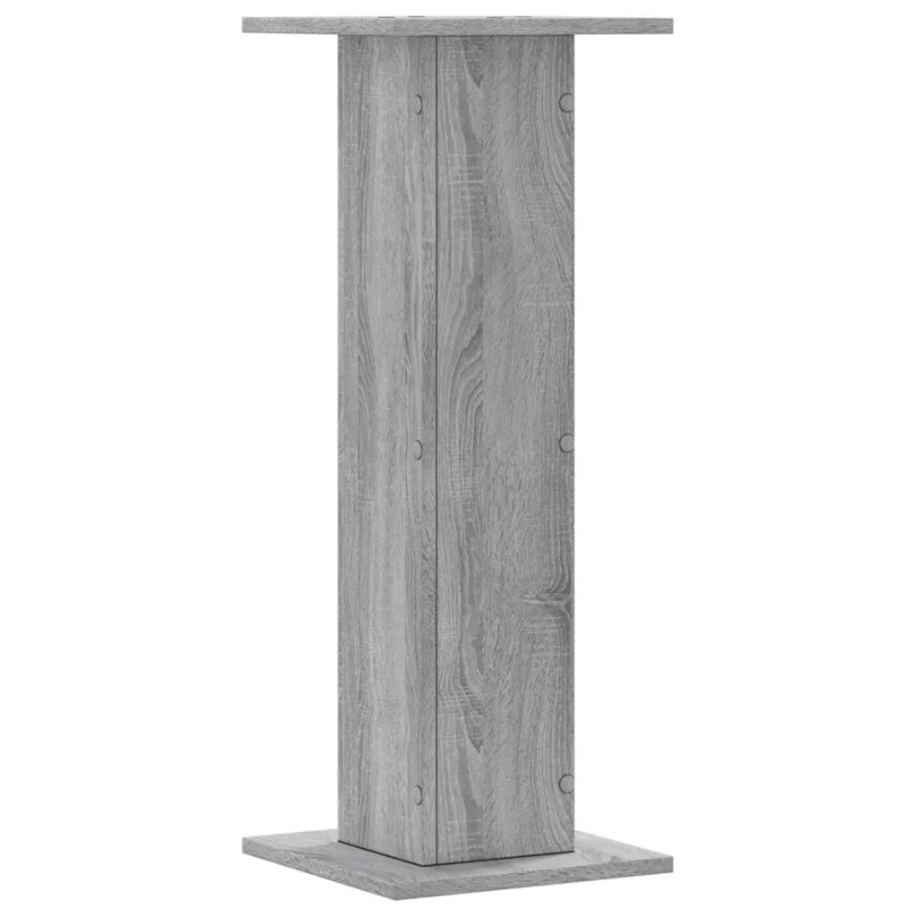 Supporti per piante | Sostegno per piante 2 pz Grigio Sonoma 30x30x80cm in Truciolato