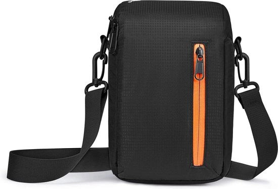 Cameratas impermeabili e resistenti allo shock con copertura per obiettivo - pratiche e imbottite - per fotocamere DSLR e reflex - tasca accessoria di stoccaggio
