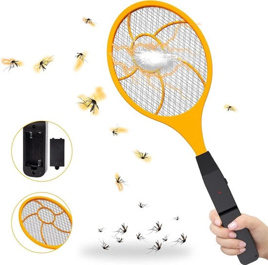 Mezzaluna elettrica 1500 V per cucina domestica interna ed esterna gialla mezzaluna elettrica per insetti
