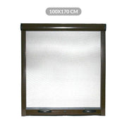 Zanzariera a rullo in kit riducibile universale per finestra verticale EASY-UP Marrone 100x170
