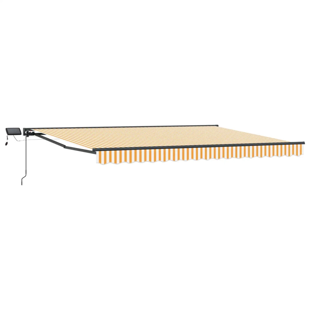 Cornice per Tenda Manuale con LED 4,5 × 3 m