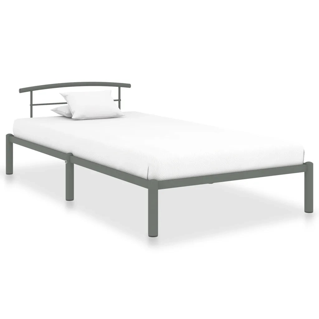 Giroletto Grigio in Metallo 90x200 cm