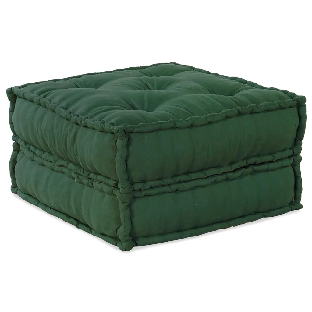 vidaXL Cuscino 4 pcs Verde 70 x 70 x 54 cm Poliestere
