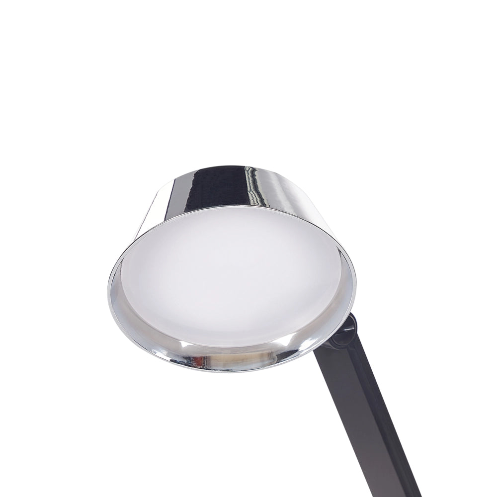 Lampada a LED argento con piastra metallica con supporto usb 40 cm ingresso soggiorno cameretta