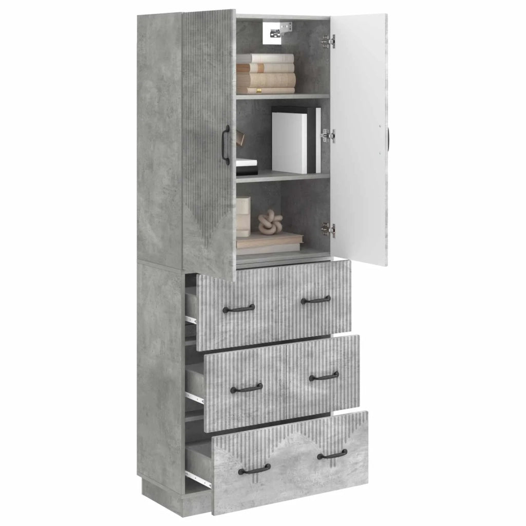 Set di armadi 2 pcs Grigio Cemento 66 x 34,5 x 87 cm 3416802