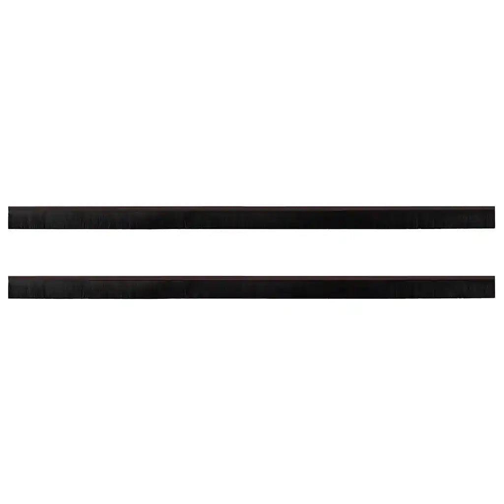 Spazzole per porte a vite 2 pcs Marrone 100 cm 42019450