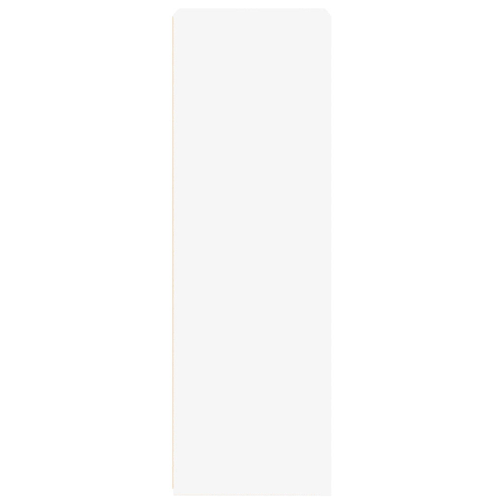 Credenza Bianca 45x41x124cm in Legno Multistrato 846390