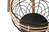 Set 3 Porta Vasi Oporto Ø 35x54,5-30x48-25x41,5 cm in Rattan