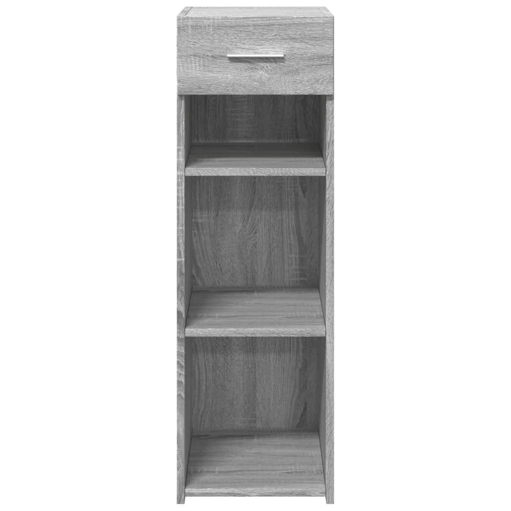 Buffet credenza cassettiera mobiletto mobile contenitore organizer cucina soggiorno Sonoma 30 x 42,5 x 93 cm legno ingegnerizzato grigio 02_0036292