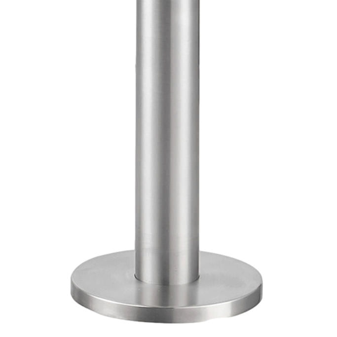 Doccia da Giardino 230x18x42 cm con Miscelatore e Doccetta Sined Sassari Inox satinato