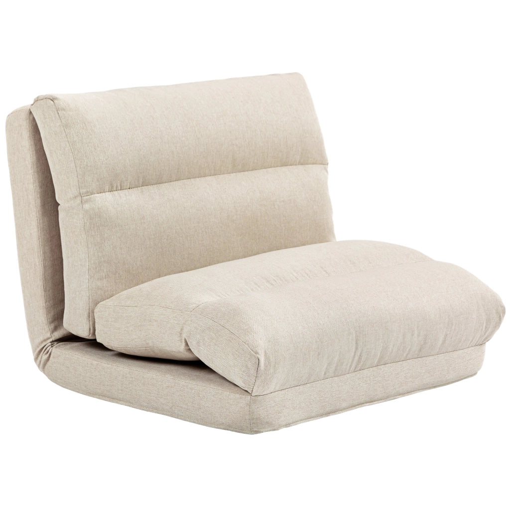 Letto reclinabile ¨C zephmum ¨C tessuto beige 70x72x56 cm