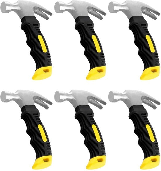 Manubrio Antiscivolo da 8 oz - Mini Malletta Stompatrice - Rimossores di Chiodi - Attrezzo Sostenibile - Per Klussen Fai da Te