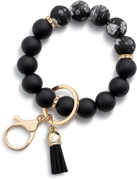 Accessorio per chiave per donna in stile elegante, adatto per auto e come bracciale.