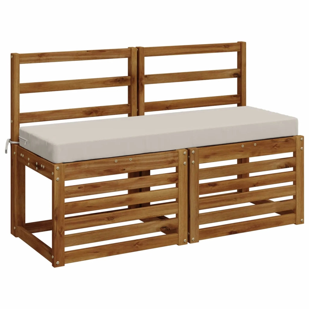Cuscini per Panchina a 2 Pezzi SOEST 2 pz 100% Poliestere 949725